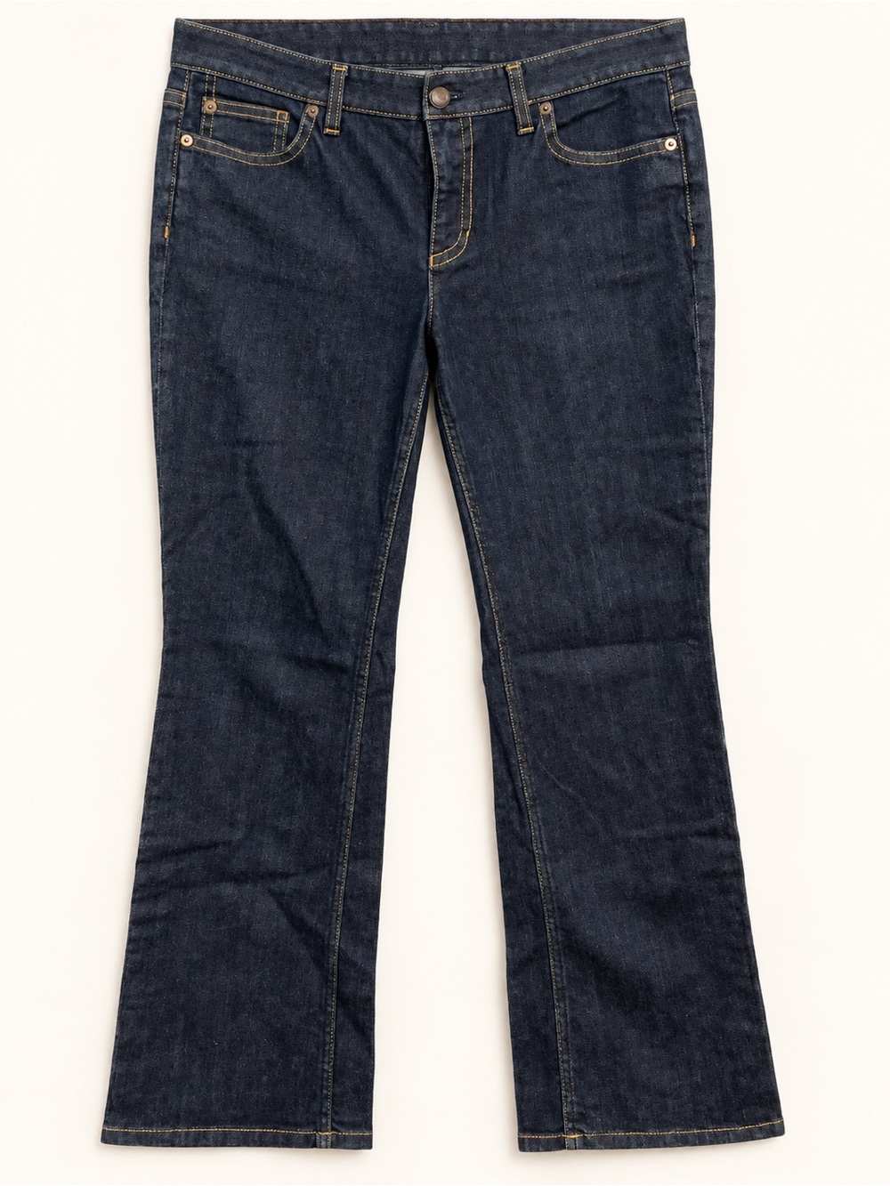 Ann Taylor Dark Blue Flare Jeans